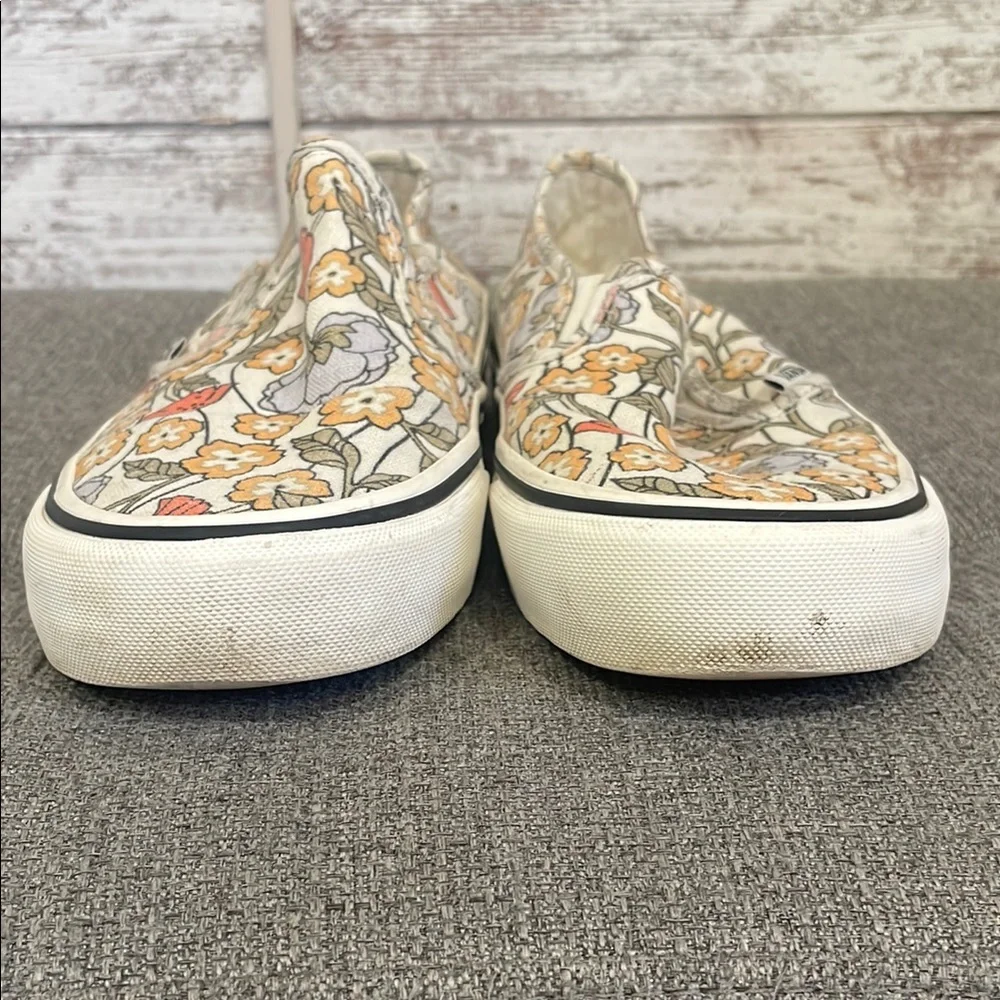 Vans White Floral Shoes - Picture 6 of 6